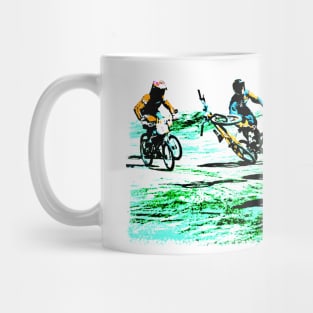 bmx racing Mug